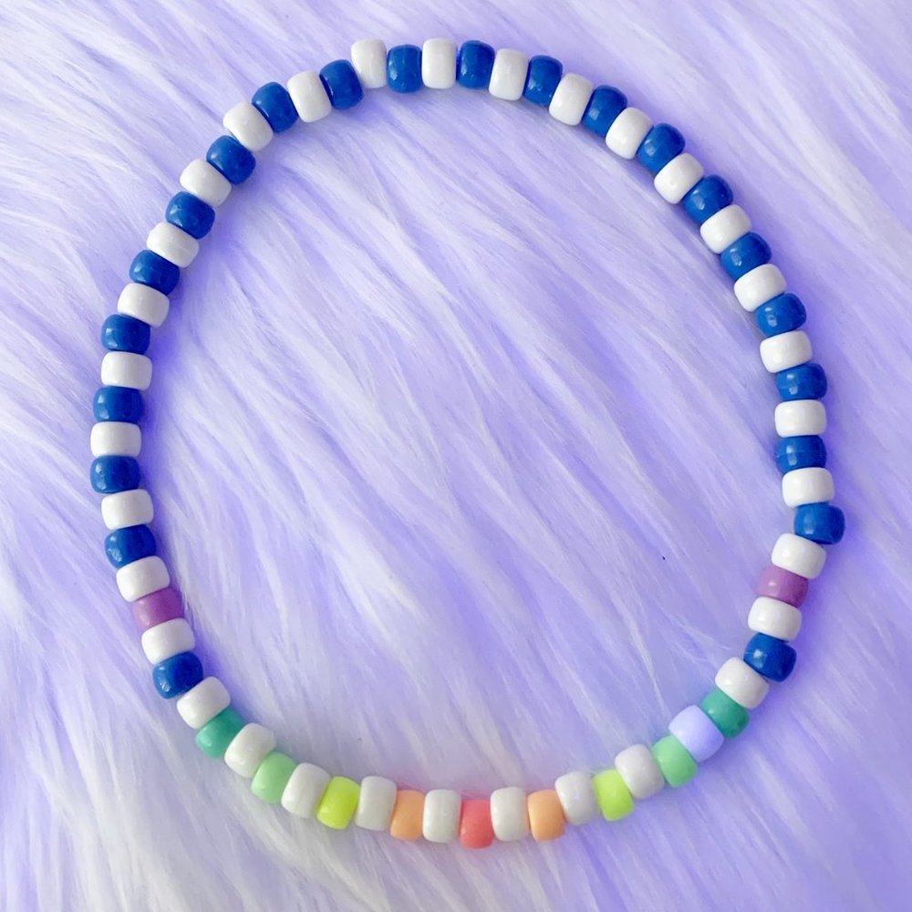👽 Day Dreamer Kandi Rainbow Choker